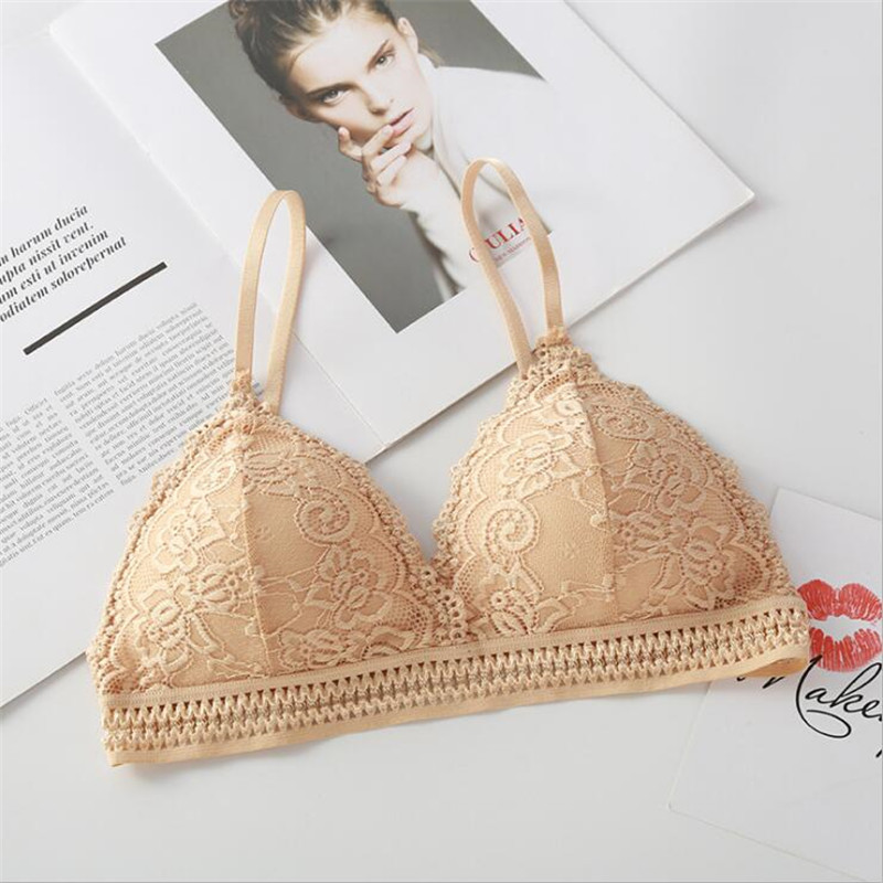 2026 Women's Bra New French Tr - Sheer Bra Lace recension och pris