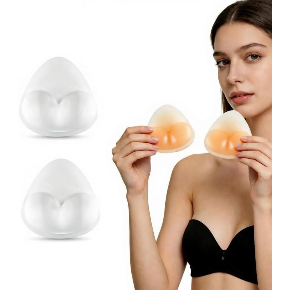 Silicone Bra Inserts, Triangle - Push Up Bra Silicone recension och pris