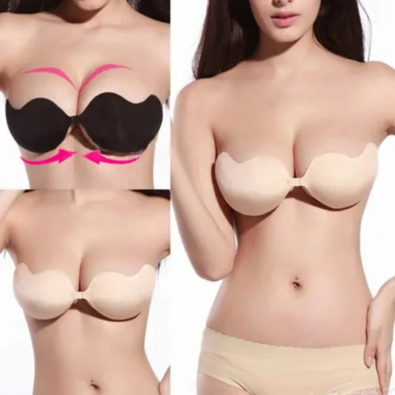 Women Sexy Strapless Invisible - Backless Bra Sticky recension och pris