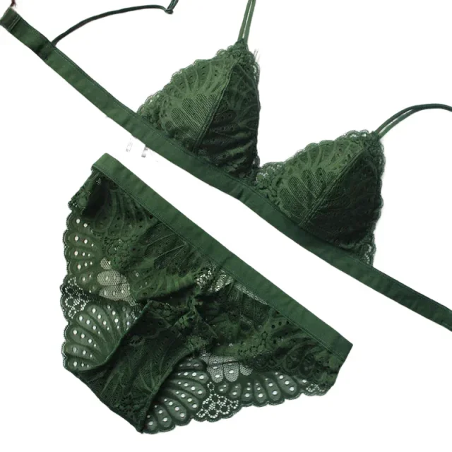 KUCLUTfull lace triangle cup s - Sleep Bra Bralette recension och pris