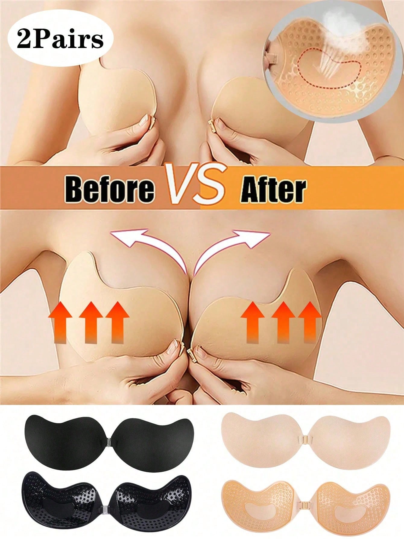 2-pack Women's Self-Adhesive I - Strapless Bra Adhesive recension och pris