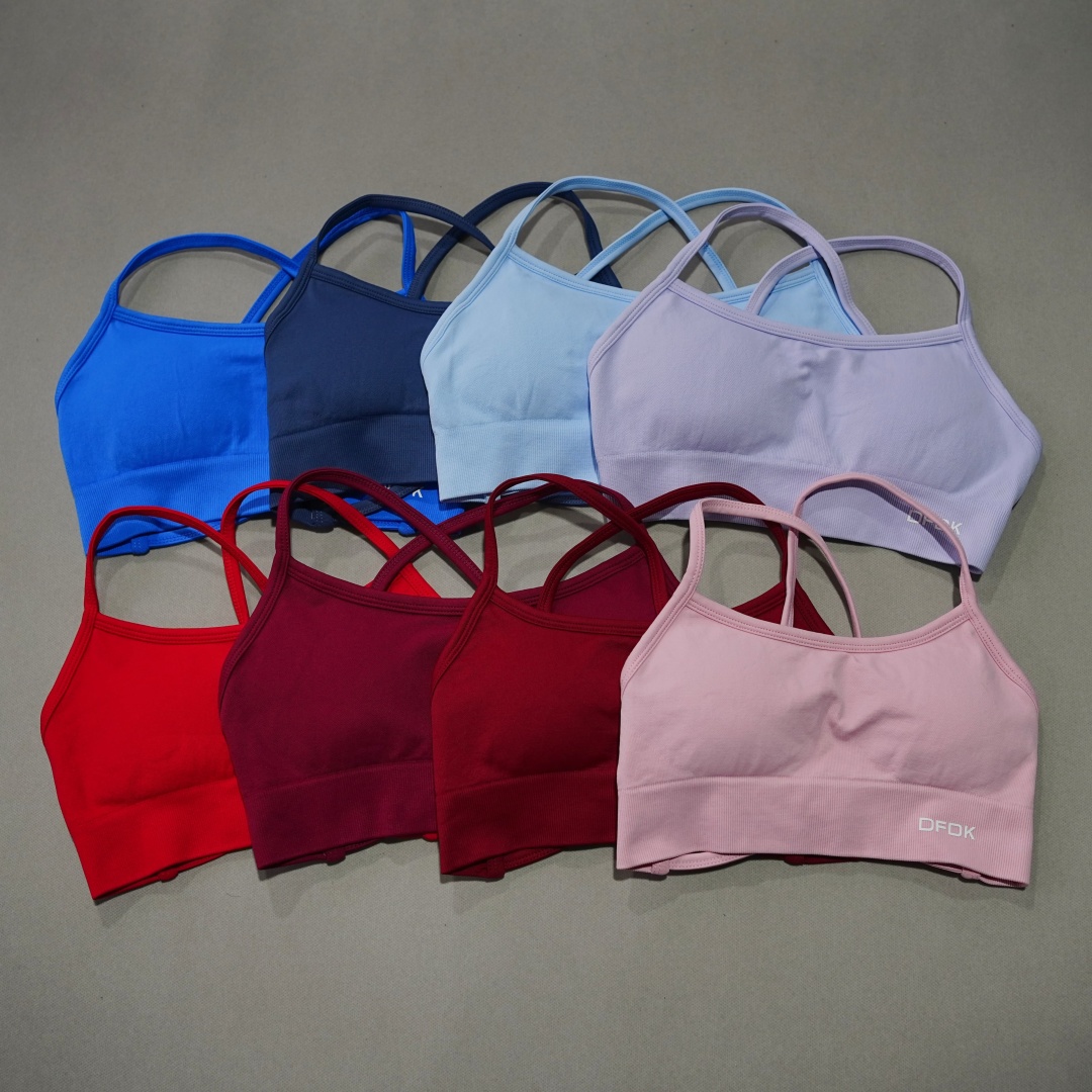 DFDK Ribbed Seamless Cross Bac - Minimizer Bra Women recension och pris