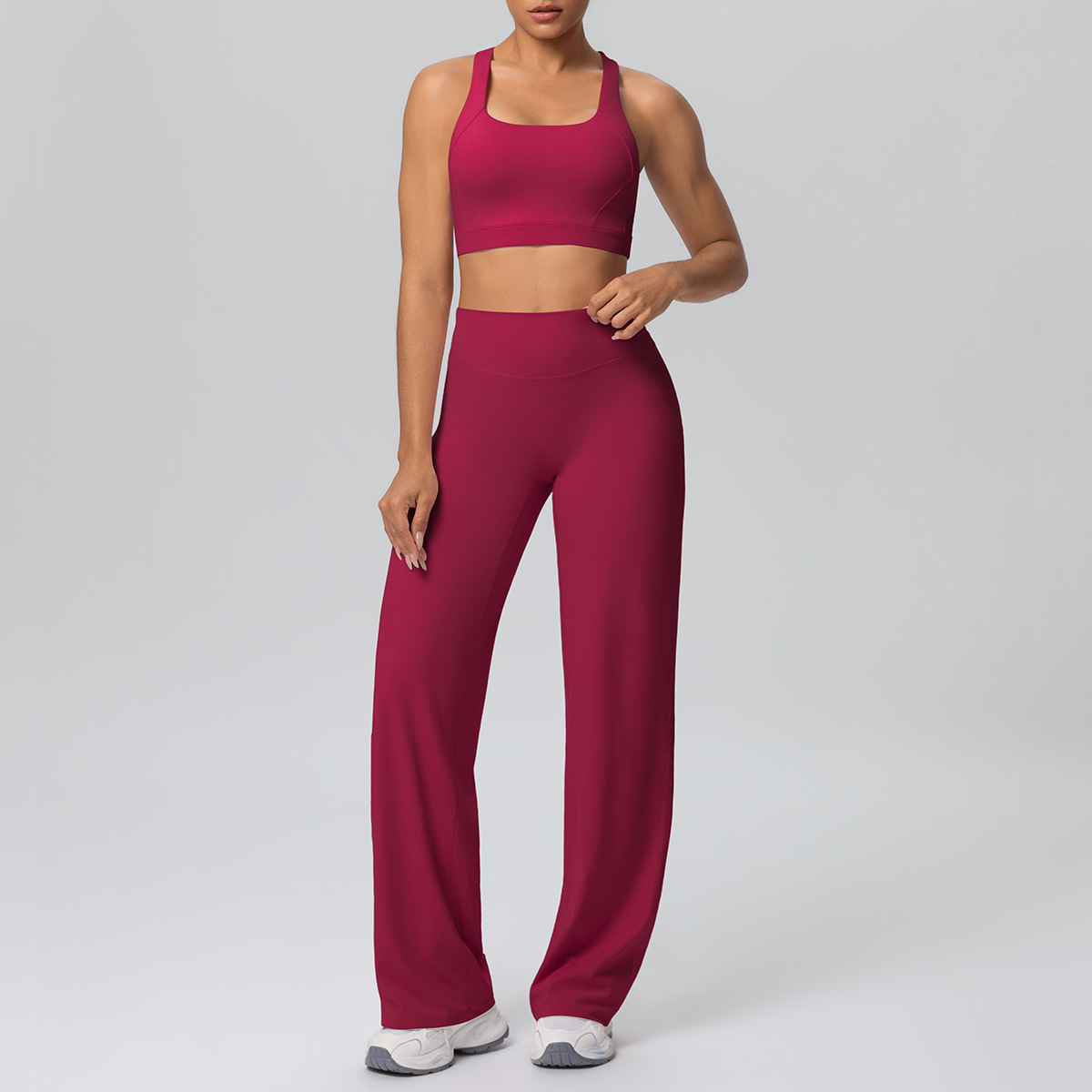 Pad Cross Shoulder Strap Yoga  - Sports Bra Racerback recension och pris