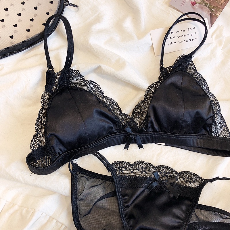 French Sexy Lace Triangle Cup  - Cotton Bra Everyday recension och pris